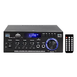 Foto 1 | Amplificador De Audio De 600w Con Bluetooth Para Auto Eo Safe Imports Esi-12319 Negro
