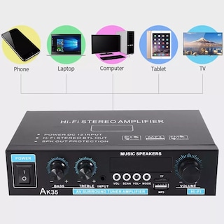 Foto 3 | Amplificadores Y Bocinas Digitales Para El Hogar 800w Eo Safe Imports Esi-12323 Negro
