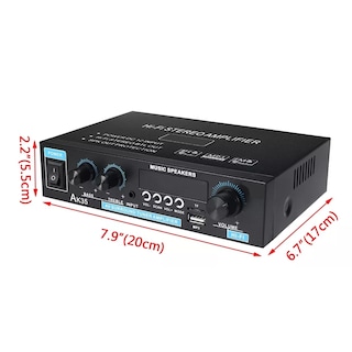 Foto 4 | Amplificadores Y Bocinas Digitales Para El Hogar 800w Eo Safe Imports Esi-12323 Negro