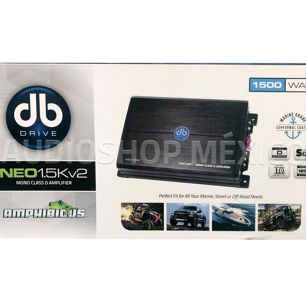 Foto 5 | Amplificador Monoblock Marino DB Drive Neo1.5kv2 1500 Watts Clase D 1 Ohm
