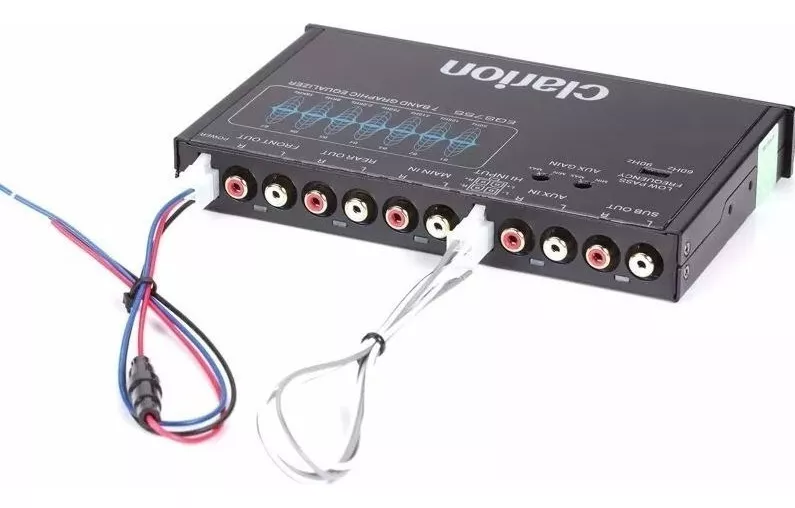 Foto 4 pulgar | Ecualizador Grafico Clarion 7 Bandas Eq 8 Volts Rca