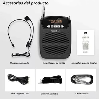 Foto 2 | Altavoz Amplificador de Voz 15w 2500mah - Venta Internacional