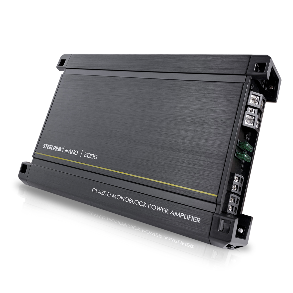 Foto 6 pulgar | Amplificador Para Carros, Pickups & Suv Steelpro Nano Nano 2000 Clase D Con 1 Canal Y 2000w