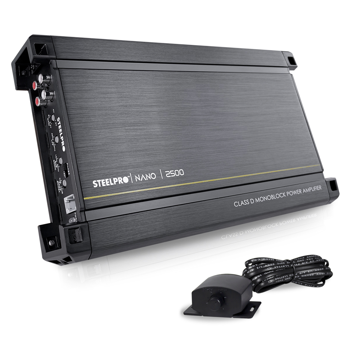 Foto 1 | Amplificador Mono Block Tecnologia Nano-2500 W By Steelpro Color Negro Potencia De Salida Rms 2500 W