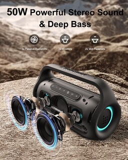 Foto 3 | Bocina Bluetooth Tronsmart Bang Mini Bluetooth 5.3 50w