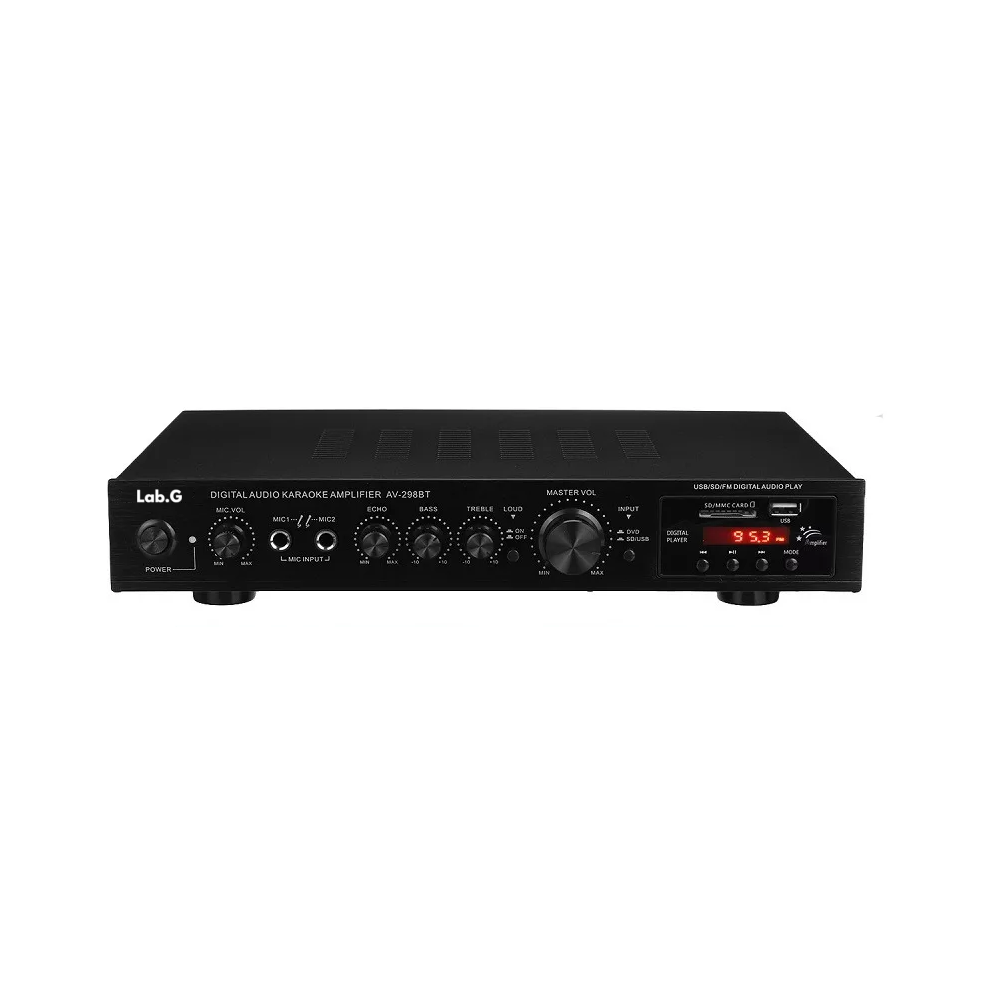 Foto 2 pulgar | Amplificador Audio Bluetooth Lab.g 5 Canales 2000w Para Uso Doméstico Negro