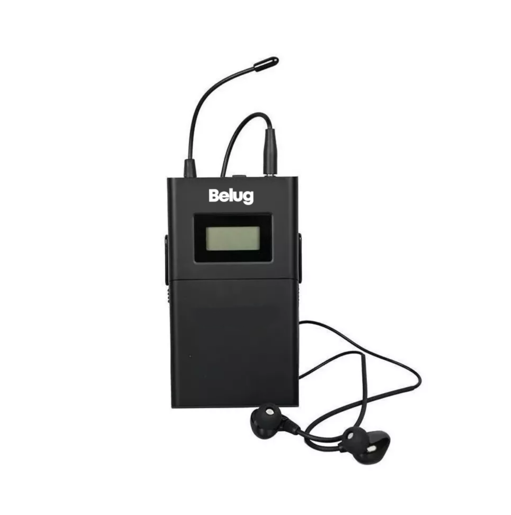 Receptor Wpm-200r Del Sistema Transmisión Belug Negro