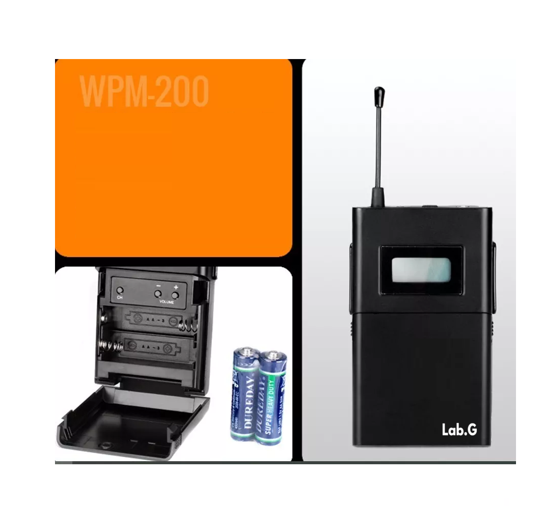 Foto 5 | Receptor Wpm-200r Del Sistema Transmisión Negro