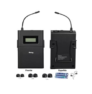 Foto 2 | Receptor Wpm-200r Del Sistema Transmisión Audio Belug Negro