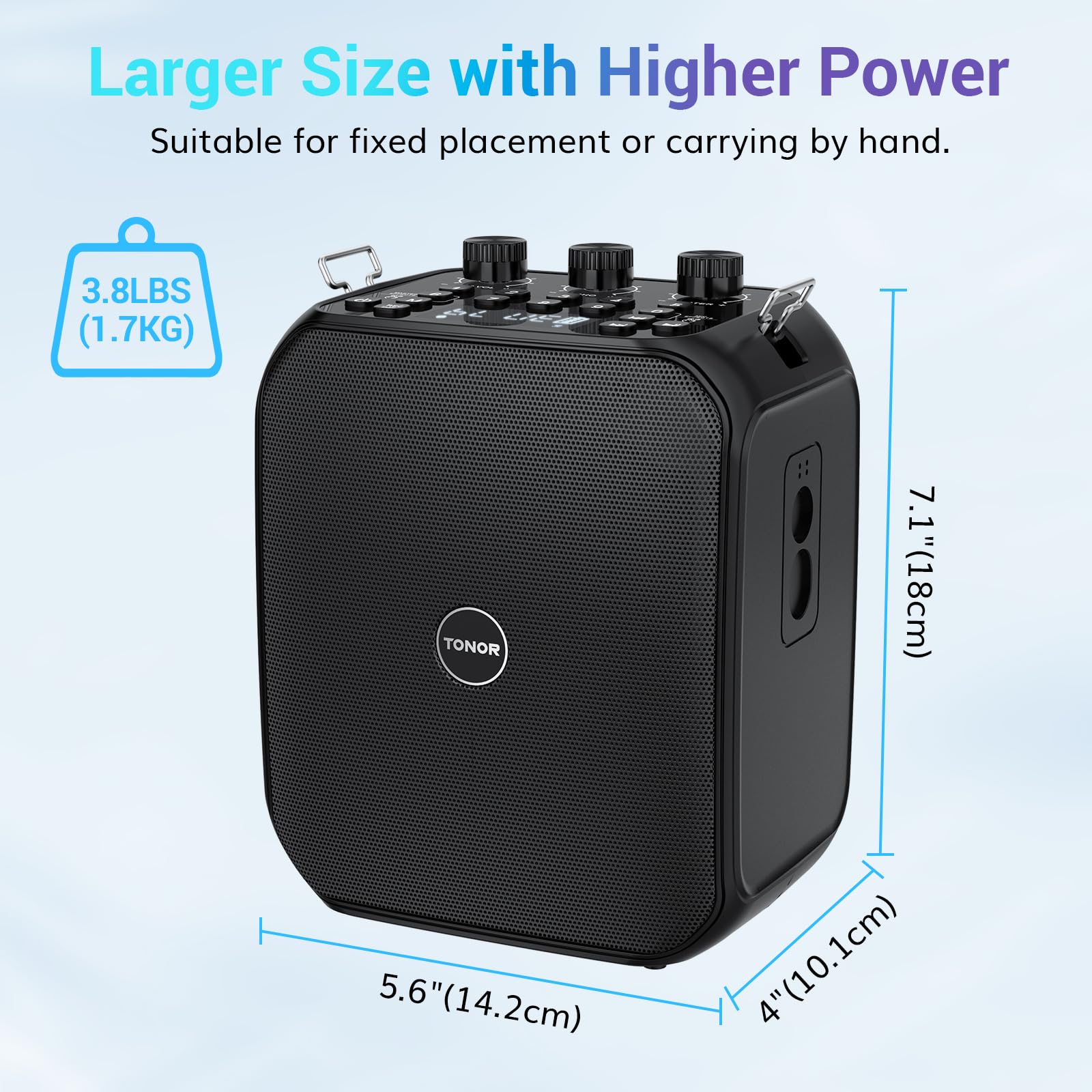 Foto 6 pulgar | Amplificador De Voz Tonor K13 50w Bluetooth Con Micrófono Inalámbrico 6000mah - Venta Internacional.