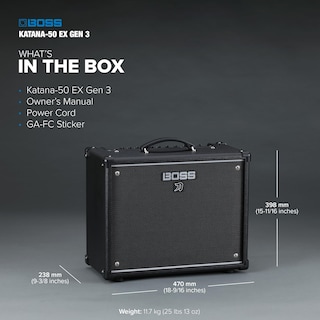 Foto 3 | Amplificador Boss Katana-50 Ex Gen 3 50 W 1x12 Combo - Venta Internacional.