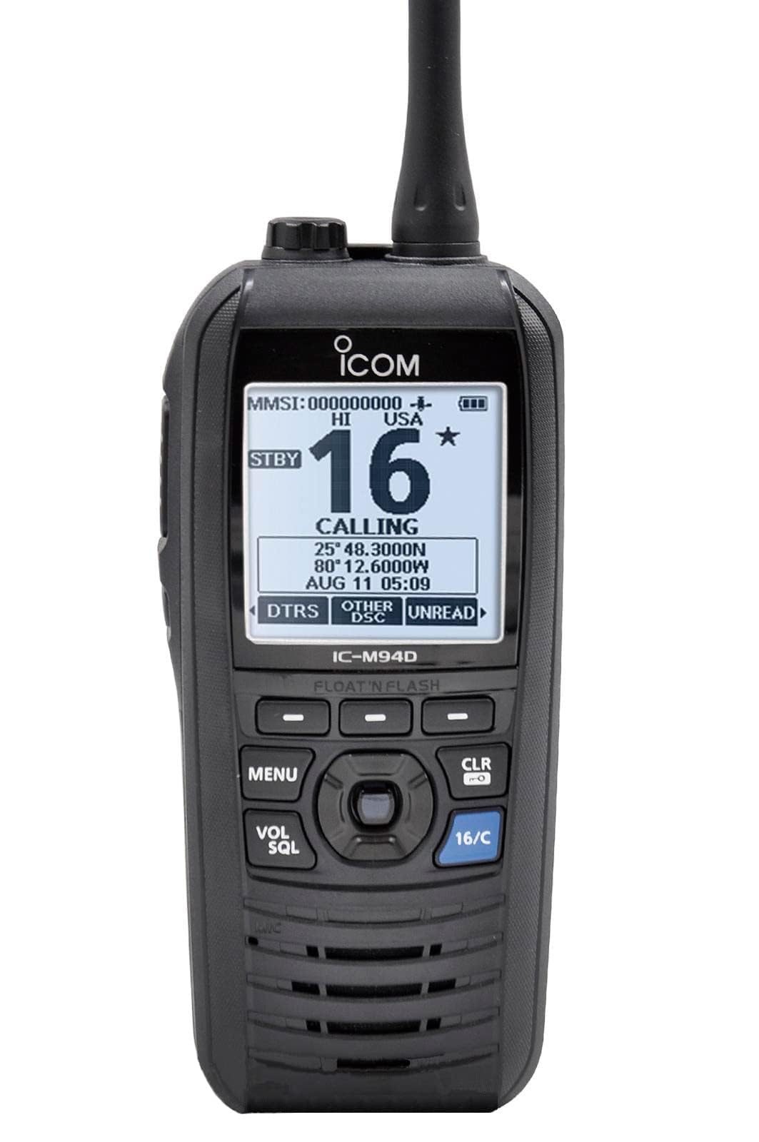 Foto 2 pulgar | Radio Marina Vhf Icom M94d Con Receptor Dsc Y Ais - Venta Internacional.