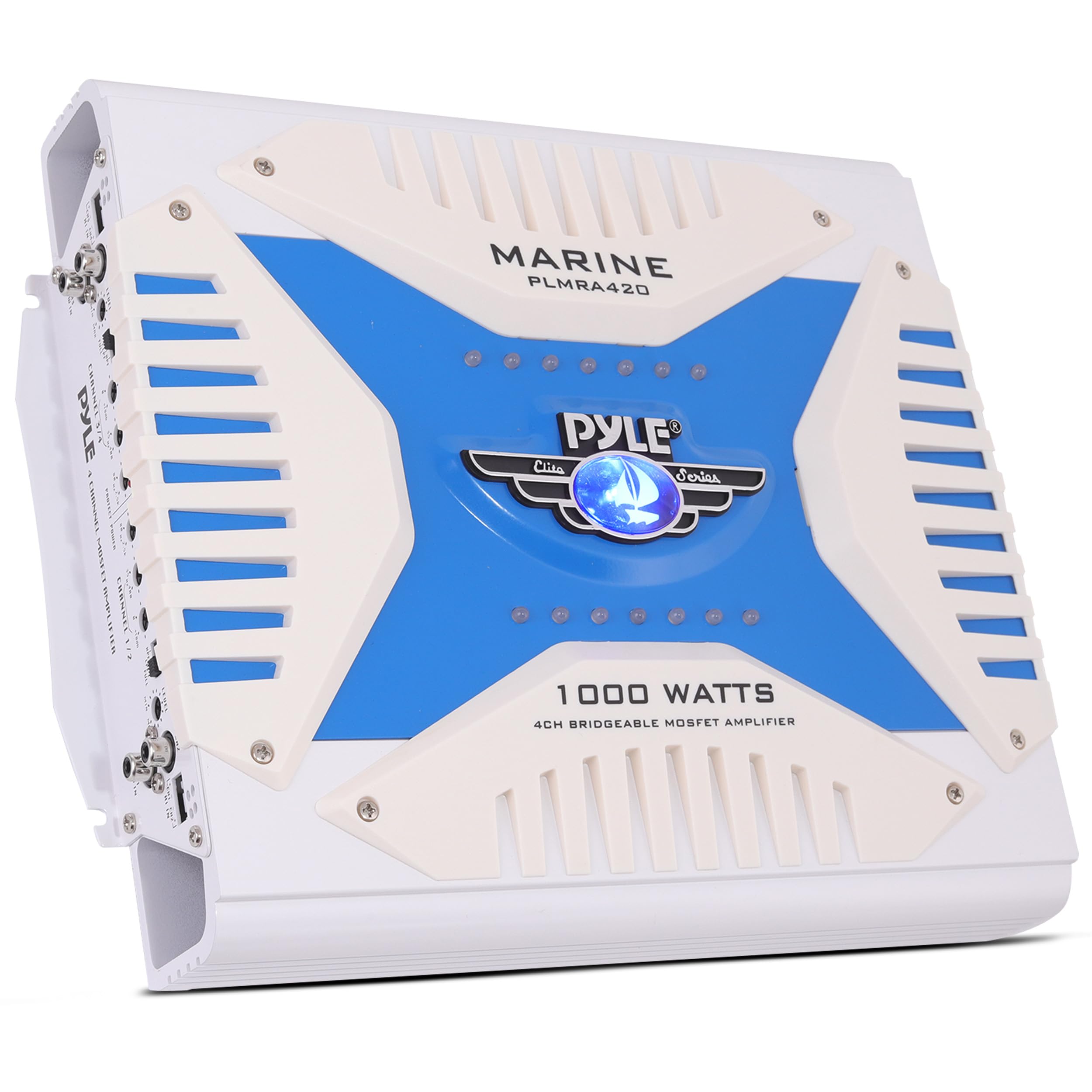 Foto 1 | Amplificador Marino Pyle Hydra Elite Series 1000 W 4 Canales Plmra420 - Venta Internacional.