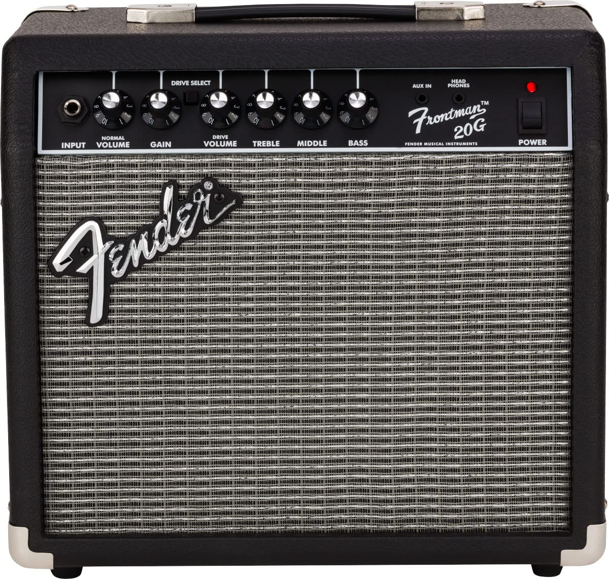 Foto 7 | Amplificador Combinado De Guitarra Fender Frontman 20g Negro 20w - Venta Internacional.