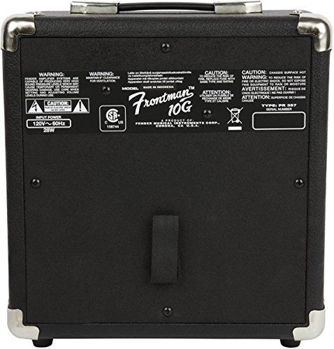 Foto 3 | Amplificador Combinado De Guitarra Fender Frontman 10g Negro 10w 120v - Venta Internacional.
