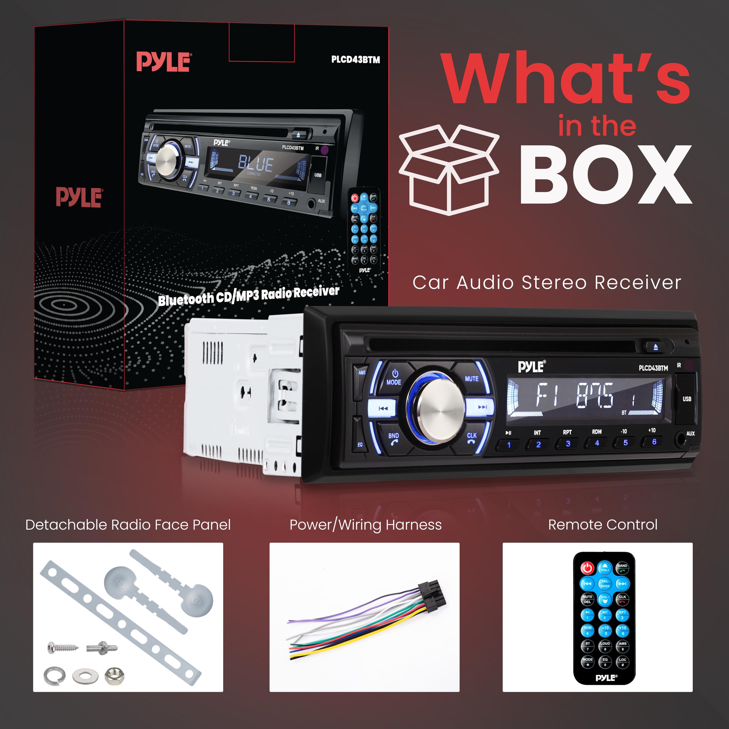 Foto 7 pulgar | Receptor Estéreo Marino Pyle Plcd43btm Bluetooth 300w - Venta Internacional.