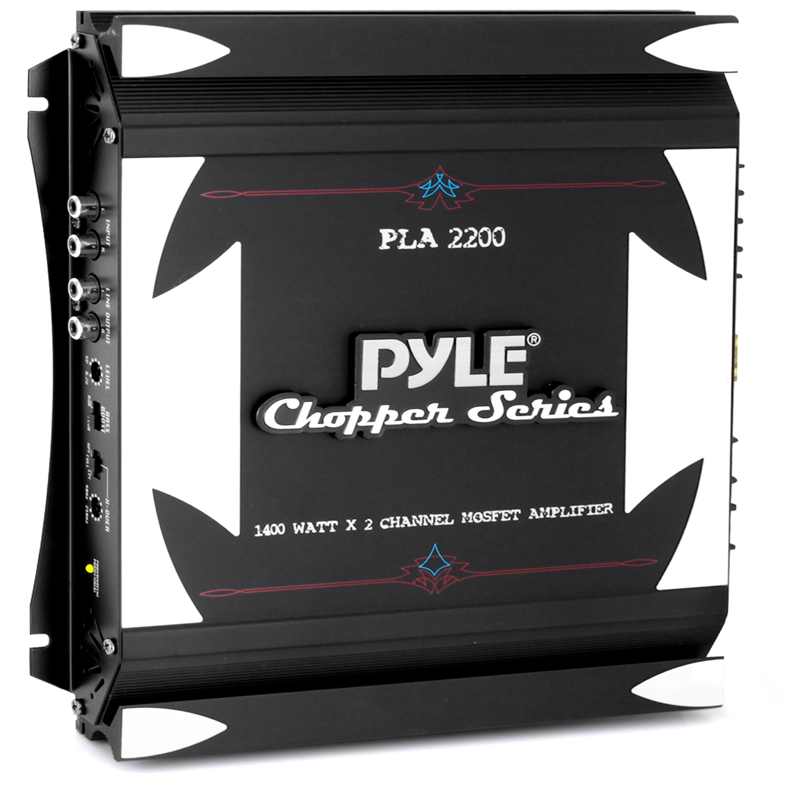Foto 1 | Amplificador Estéreo Para Coche Pyle Pla2200 1400 W Mosfet De 2 Canales - Venta Internacional.