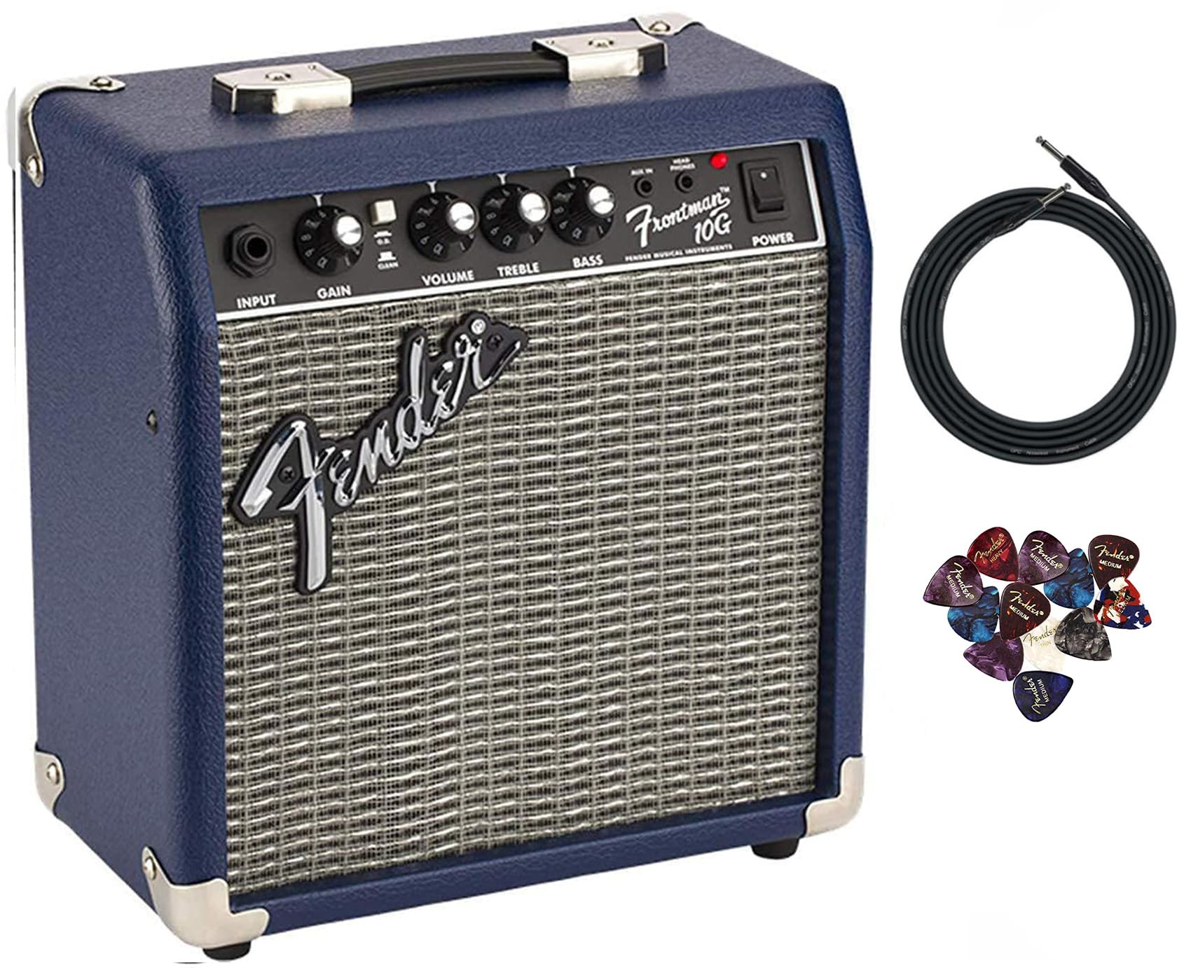 Amplificador Combinado De Guitarra Fender Frontman 10g Midnight Blue - Venta Internacional.