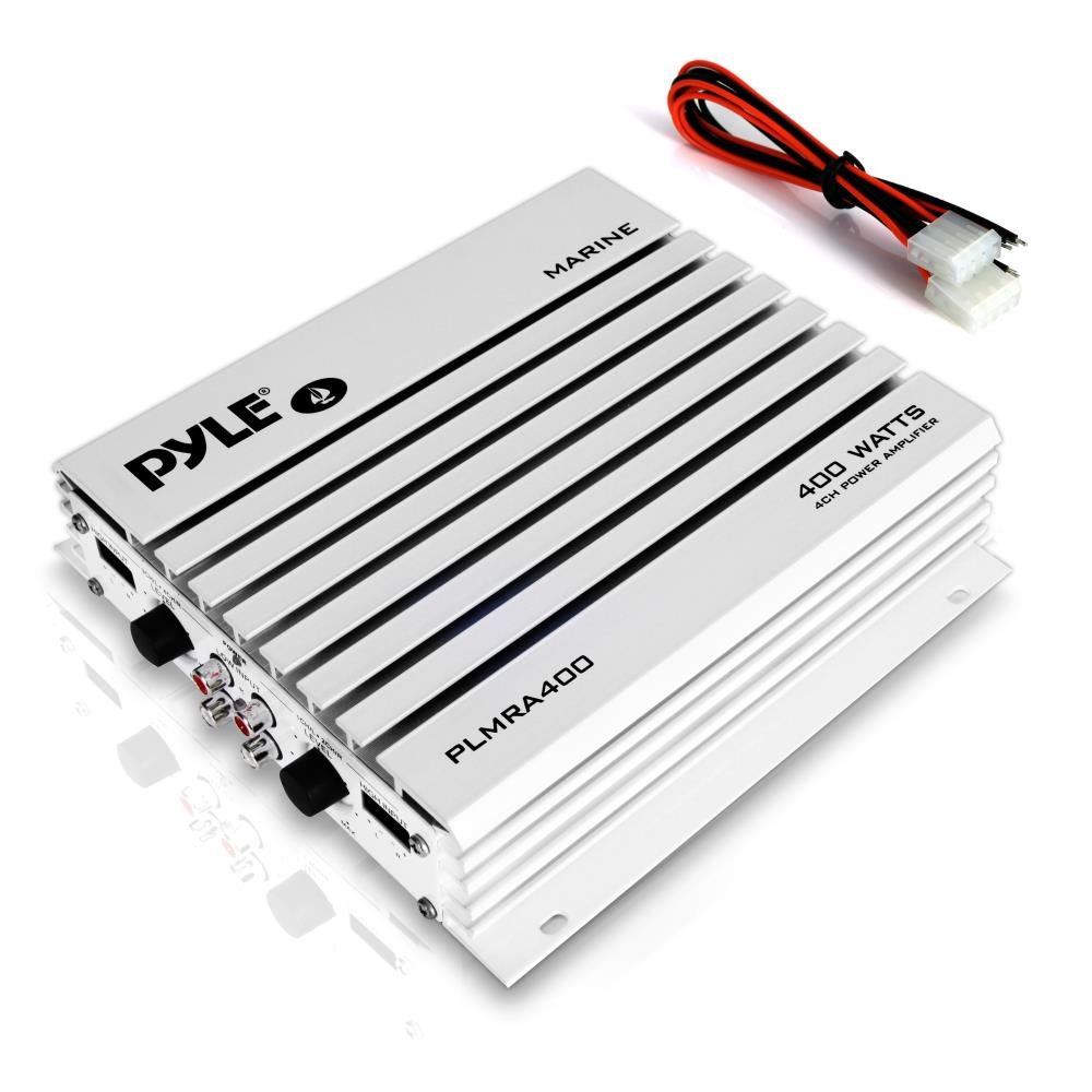 Foto 1 | Amplificador Marino Pyle Hydra Elite Series, 400 W, 4 Canales, Impermeable - Venta Internacional.