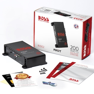 Foto 6 | Amplificador Estéreo Para Coche Boss Audio Systems R1002 Riot 200w - Venta Internacional.