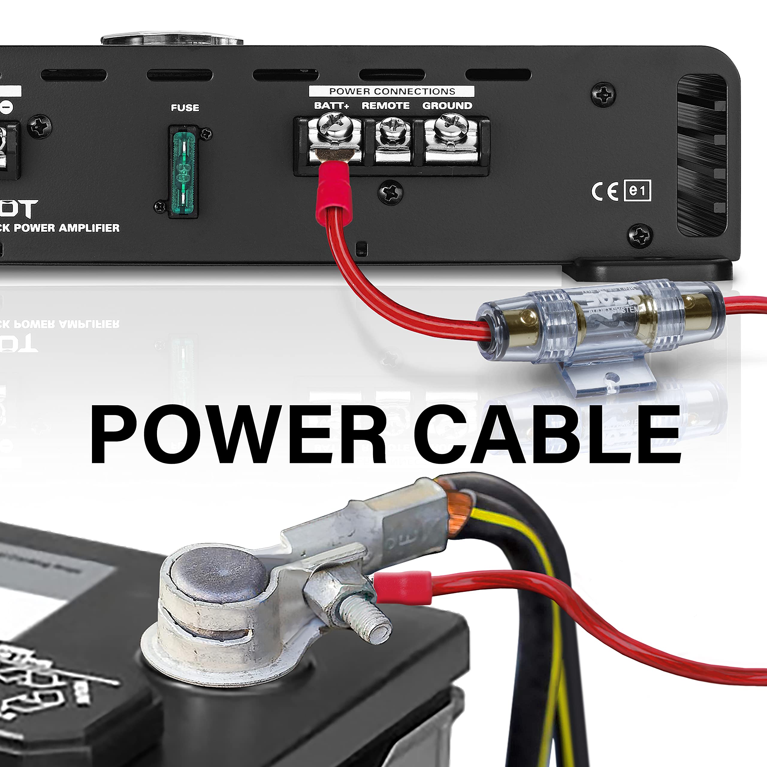 Foto 5 pulgar | Kit De Cableado Para Amplificador De Coche Boss Audio Systems 8bk 8 Gauge - Venta Internacional.