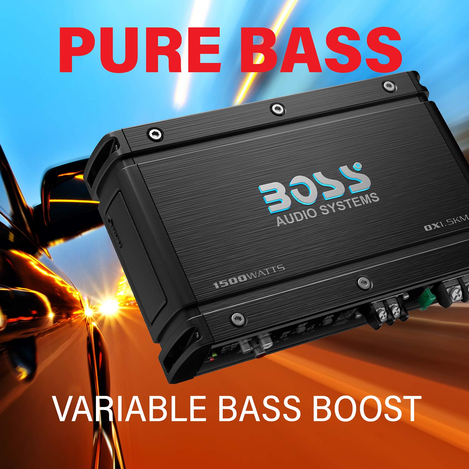 Foto 3 pulgar | Amplificador De Subwoofer Para Coche Boss Audio Ox1.5km 1500w - Venta Internacional.
