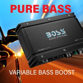 Foto 2 | Amplificador De Subwoofer Para Coche Boss Audio Ox1.5km 1500w - Venta Internacional.