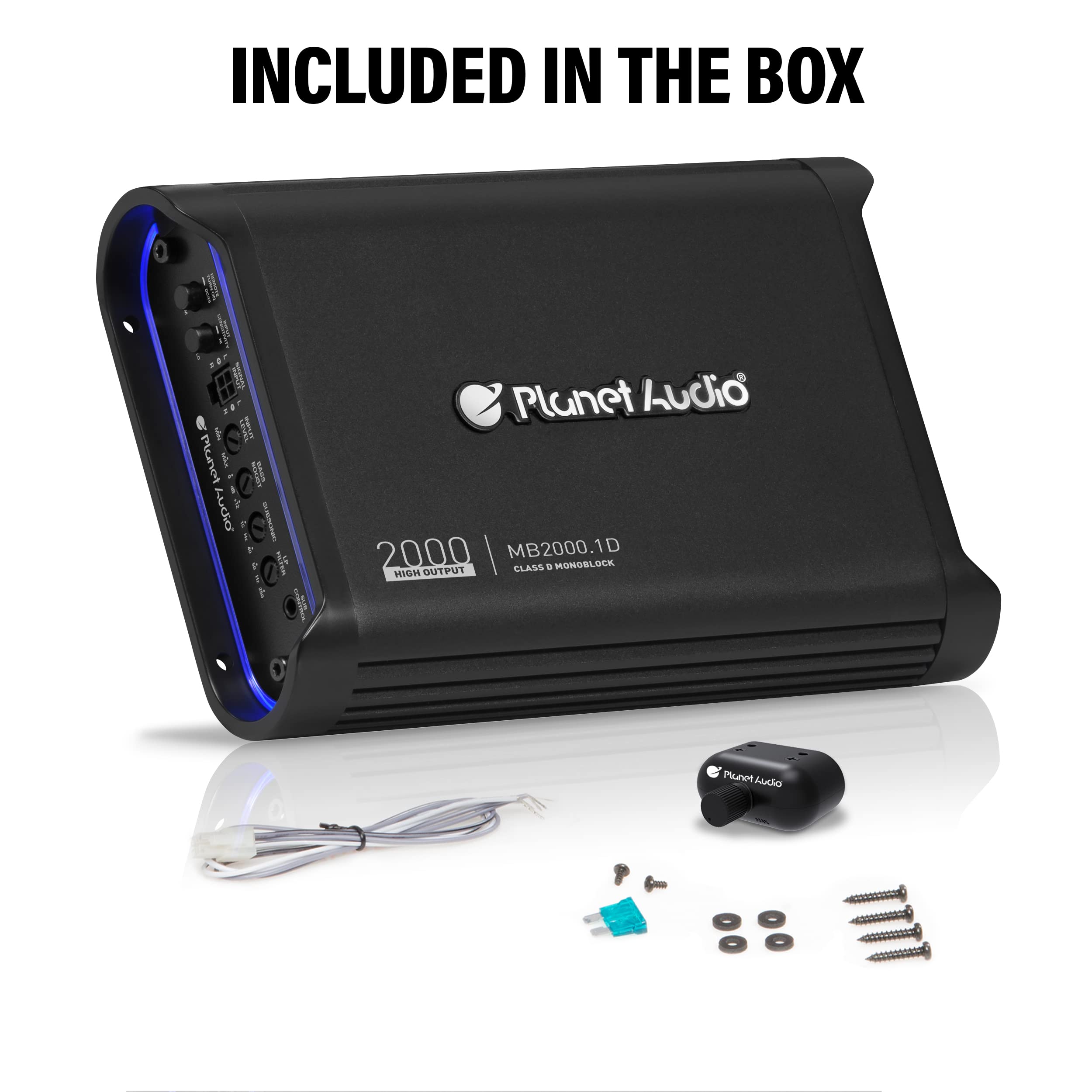 Foto 7 pulgar | Amplificador Para Coche Planet Audio Mb2000.1d Class D 2000w 1 Ohm - Venta Internacional.