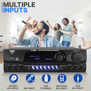 Foto 4 | Amplificador de Audio Pyle Pt260a 200w - Venta Internacional