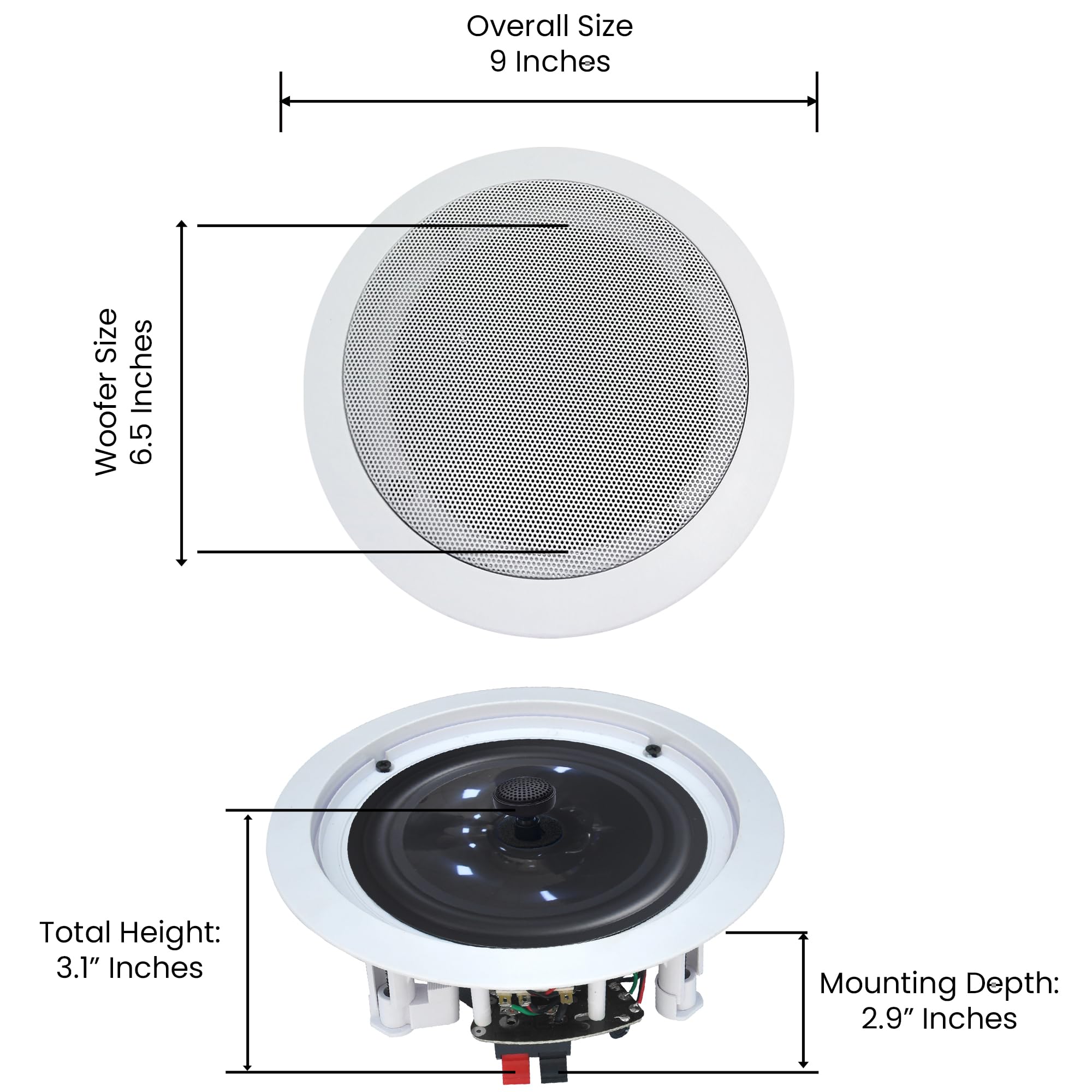Foto 6 pulgar | Kit de Sistema de Cine en Casa Amplificador Bluetooth de 2000 W y 6 Altavoces - Venta Internacional
