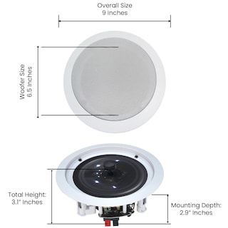 Foto 5 | Kit de Sistema de Cine en Casa Amplificador Bluetooth de 2000 W y 6 Altavoces - Venta Internacional