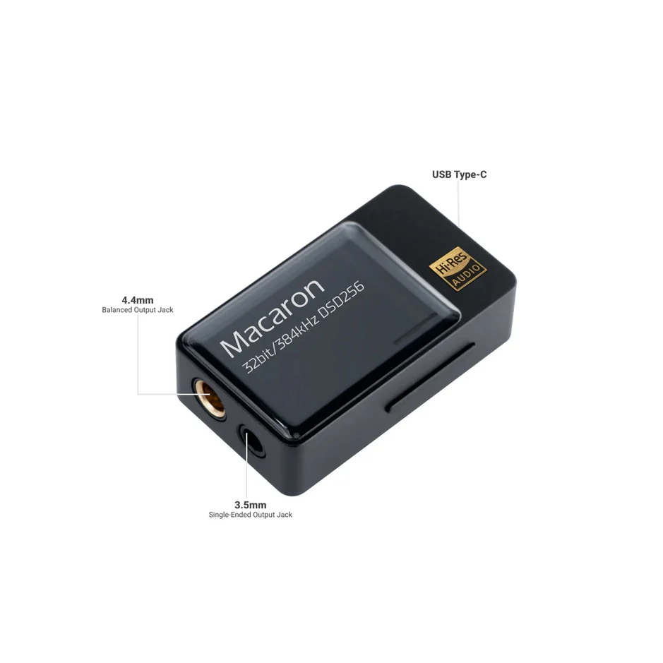 Foto 3 pulgar | Amplificador Y Dac Usb Para Smartphones Ibasso Macaron Black
