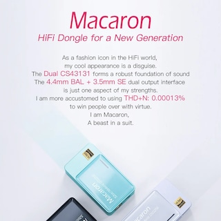 Foto 5 | Amplificador Y Dac Usb Para Smartphones Ibasso Macaron Black