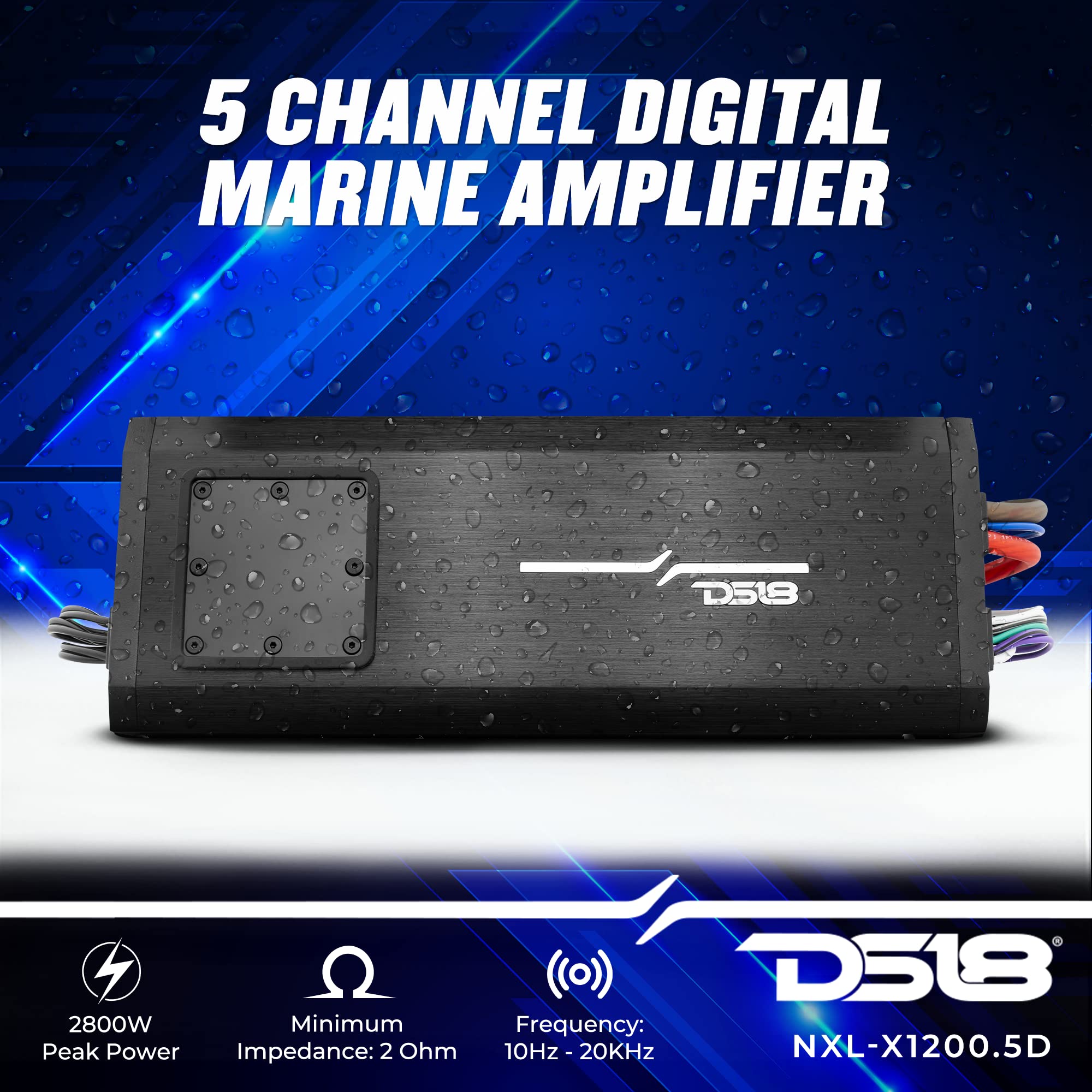 Foto 3 pulgar | Amplificador Marino Ds18 Nxl-x1200.5d De 5 Canales Clase D 2800w - Venta Internacional.