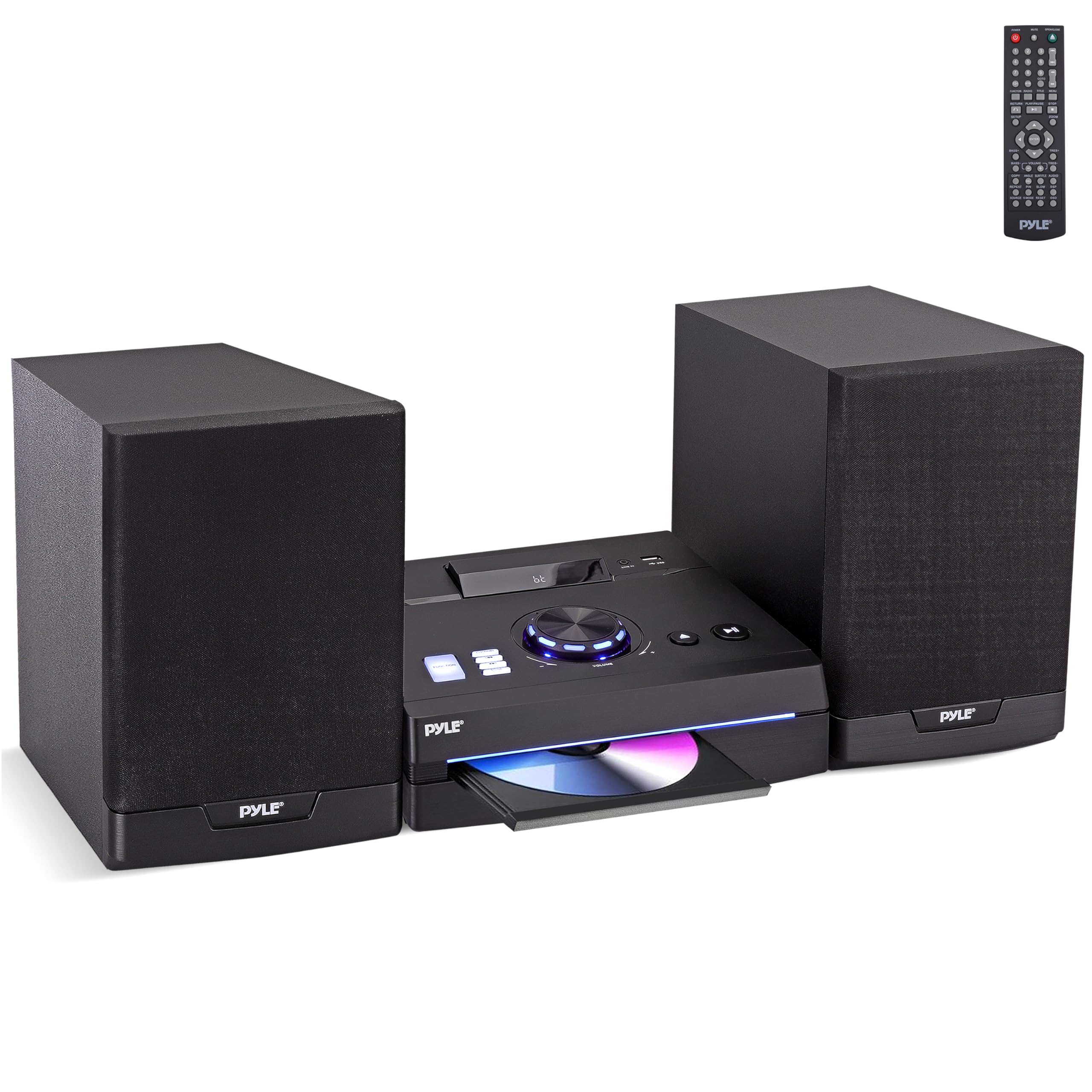 Foto 1 | Sistema De Estantería Estéreo Para El Hogar Pyle Radio Bt Cd Fm Inalámbrico De 60 W - Venta Internacional.