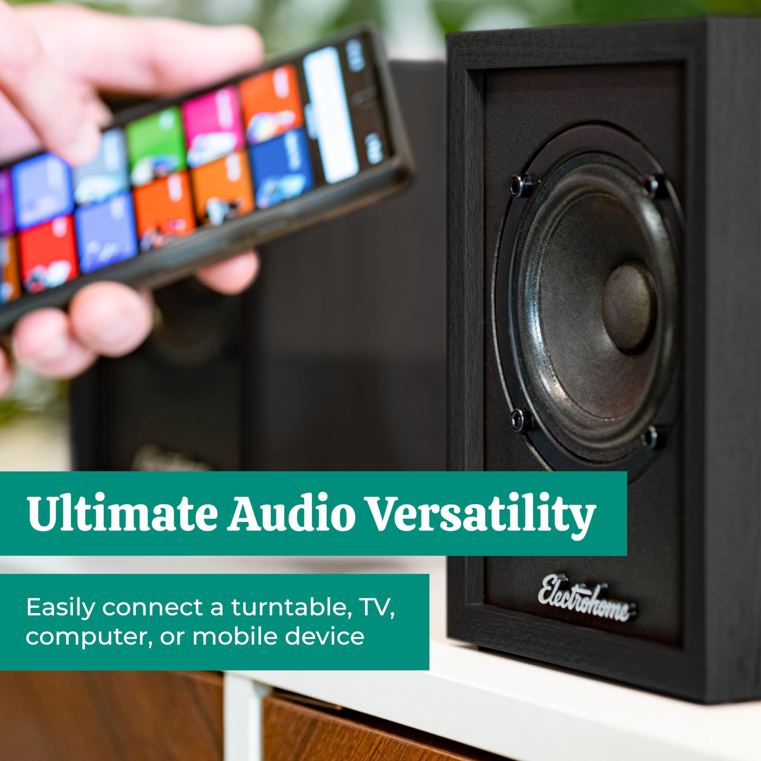 Foto 3 | Altavoces Amplificados De Estantería Electrohome Huntley Eb10b - Venta Internacional.