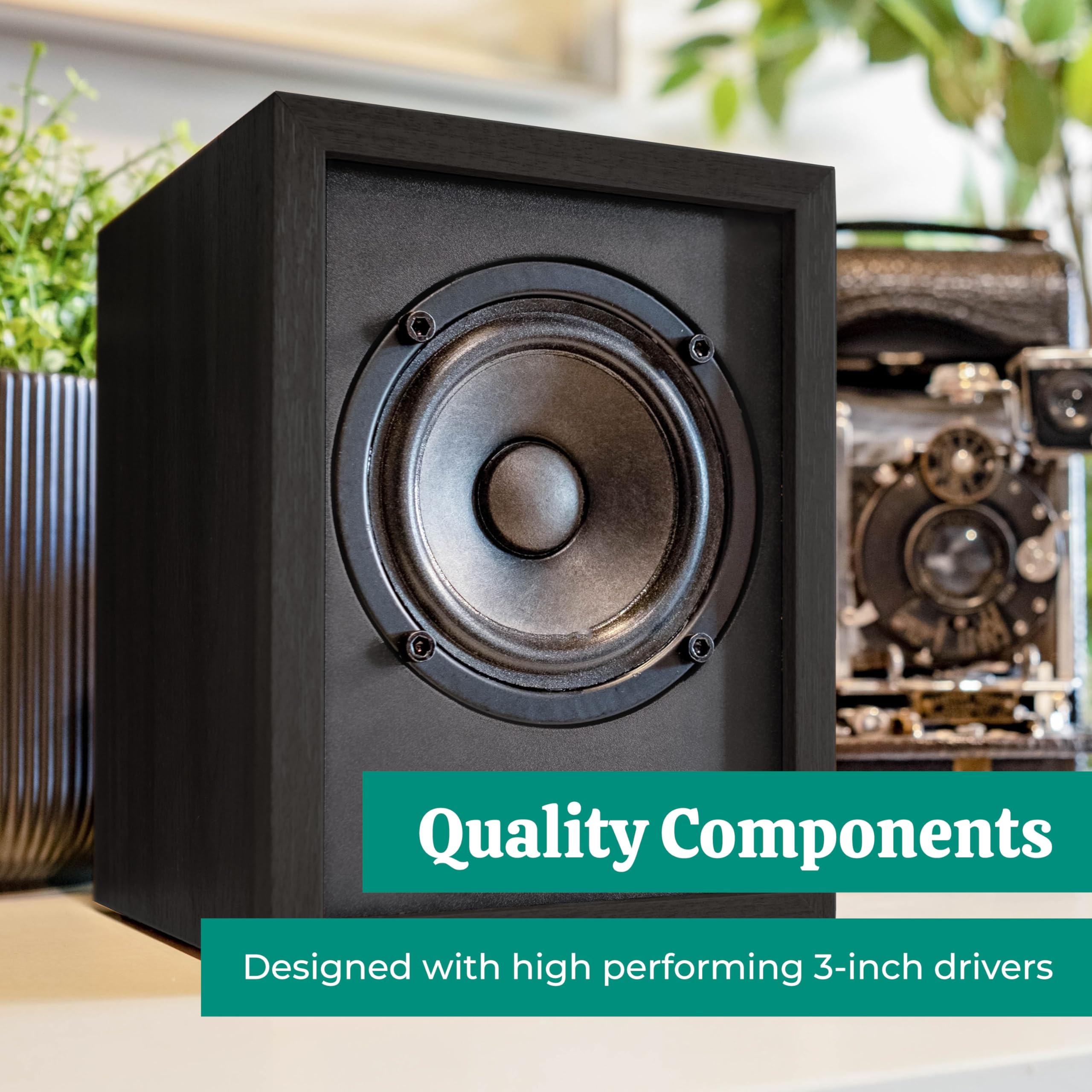 Foto 4 | Altavoces Amplificados De Estantería Electrohome Huntley Eb10b - Venta Internacional.