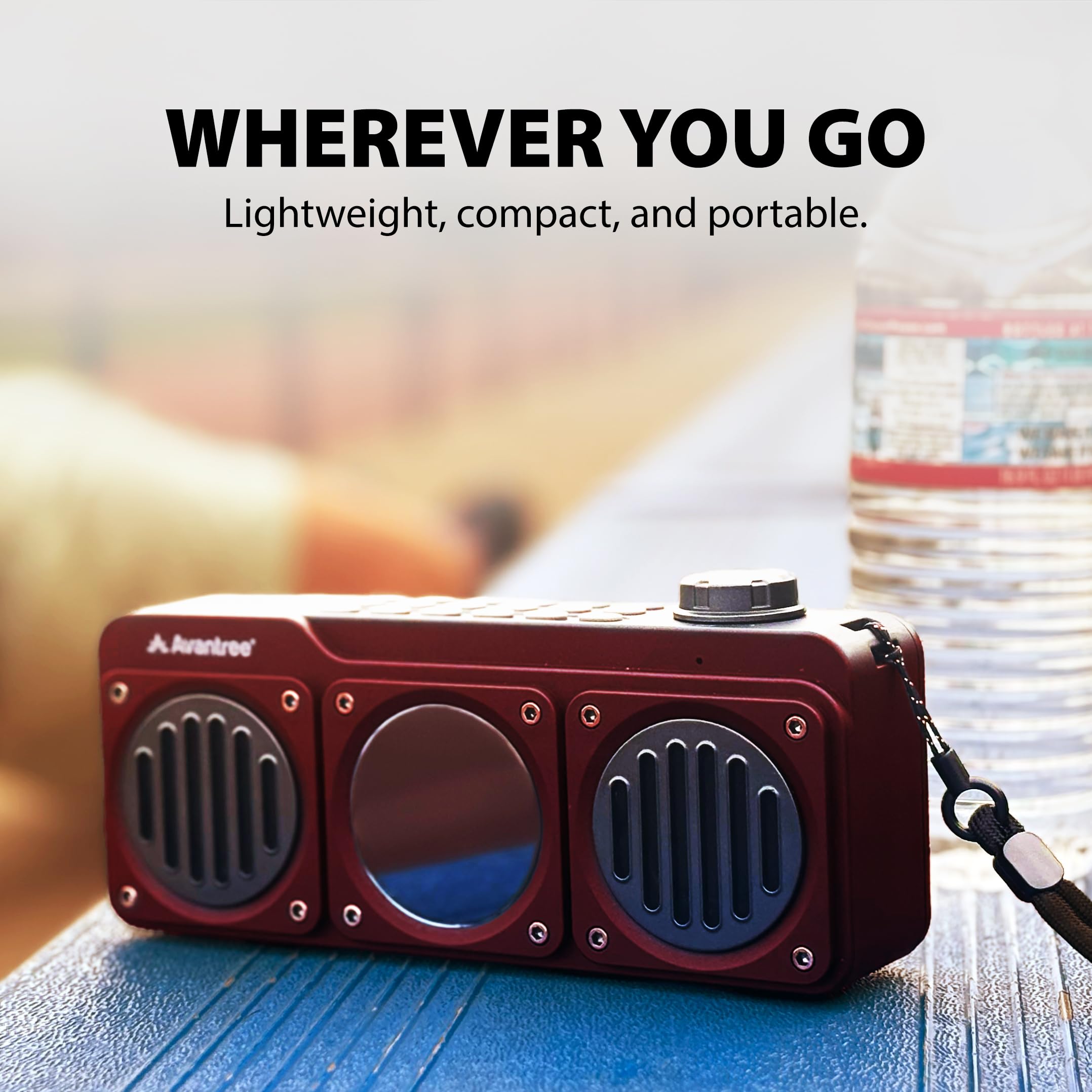 Foto 7 pulgar | Radio Fm Digital Portátil Con Altavoz Bluetooth Avantree Boombyte - Venta Internacional.