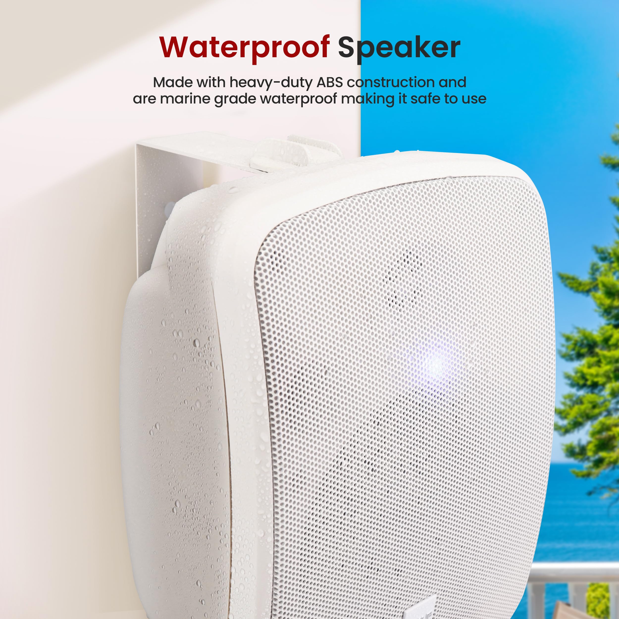 Foto 7 pulgar | Altavoz Exterior Pyle 5.25 Inalámbrico Bluetooth 600 W (par) - Venta Internacional.