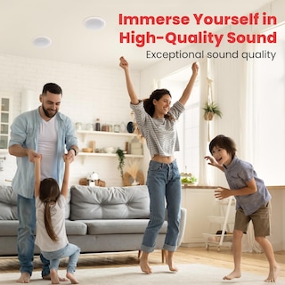 Foto 7 | Altavoz Pyle Pdicbt286 Bluetooth De 8 Pulgadas Y 250 W Con Soporte Empotrado - Venta Internacional.