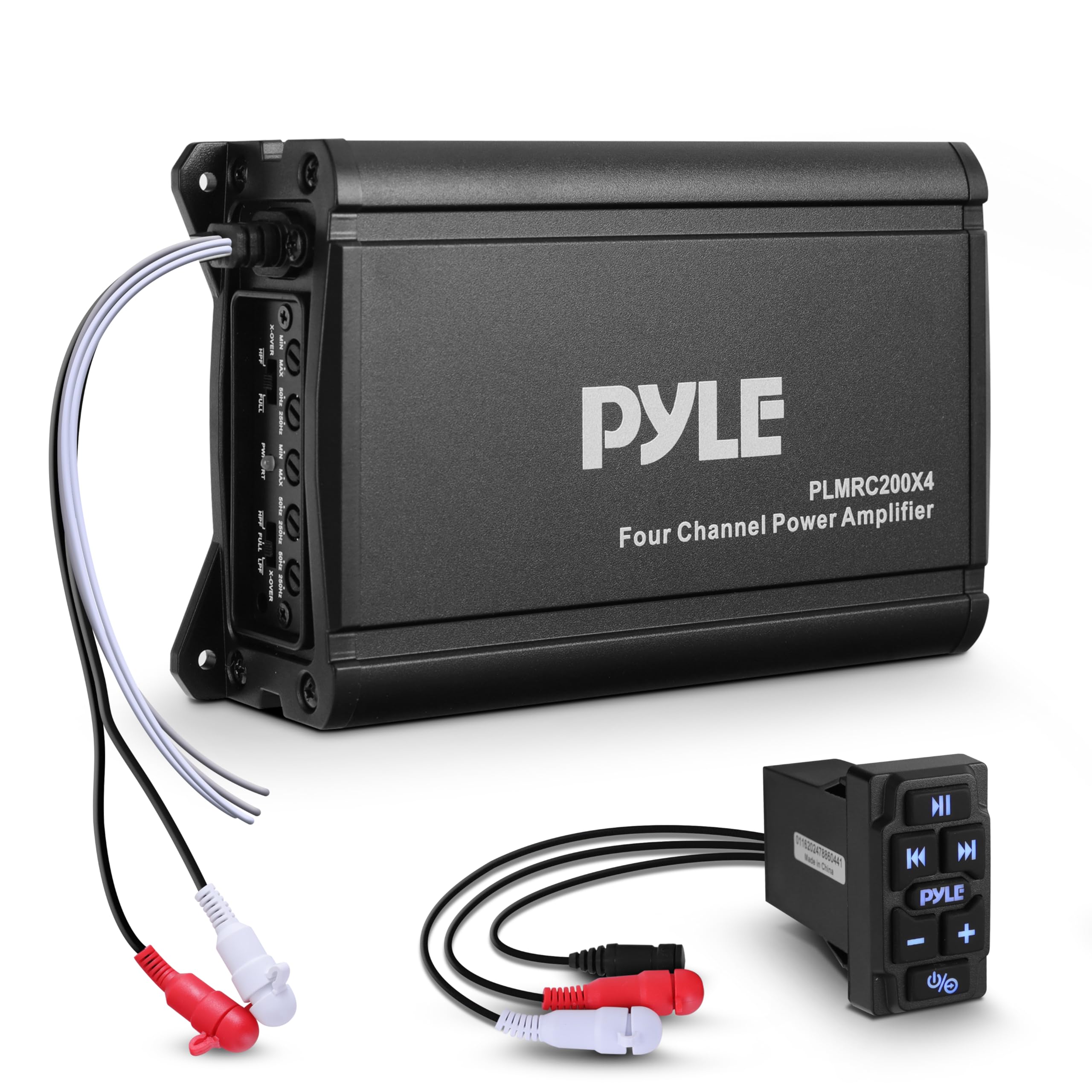 Foto 1 | Amplificador Marino Pyle De 4 Canales, 600 W, Resistente Al Agua Con Bt - Venta Internacional.