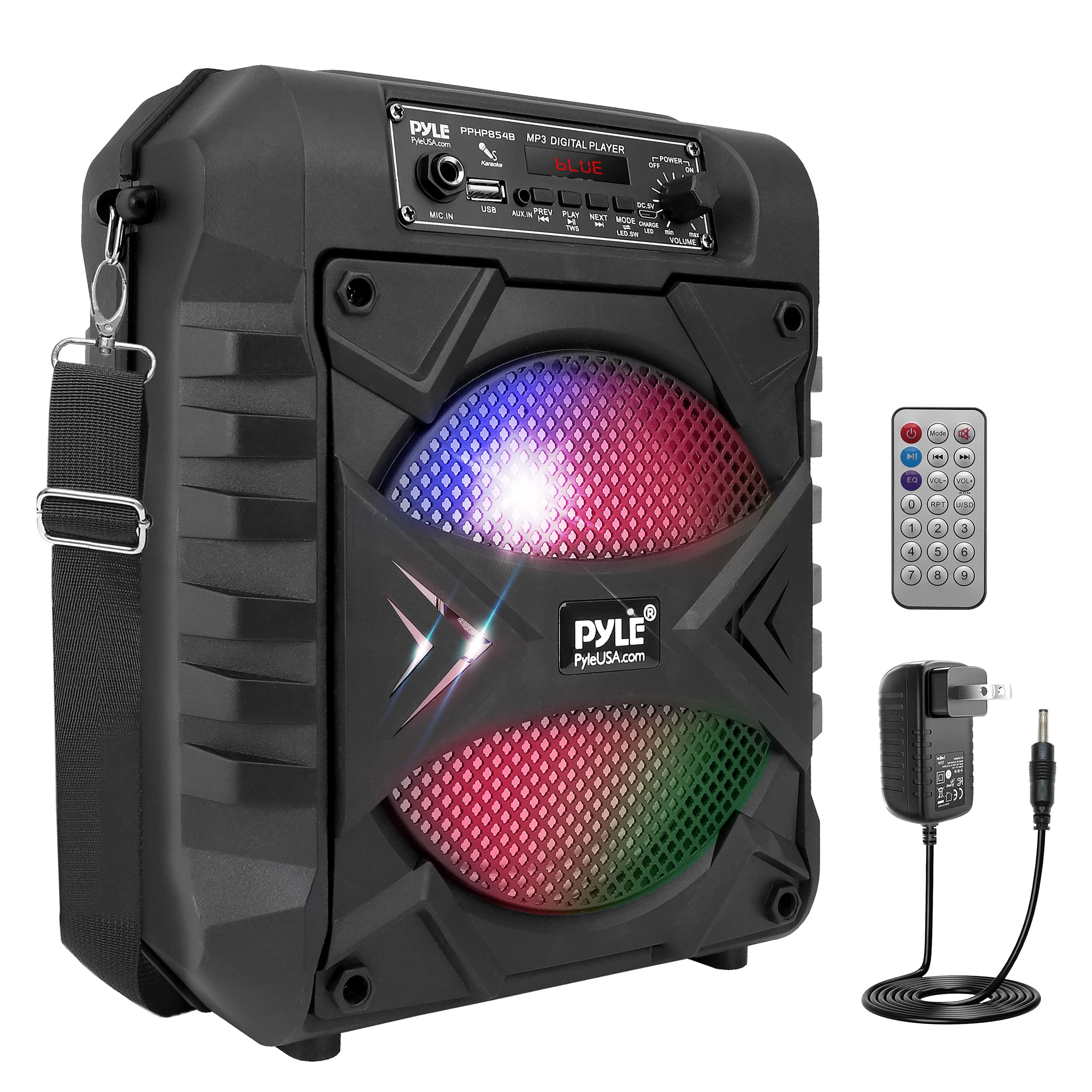 Foto 2 pulgar | Sistema De Altavoces Pa Bluetooth Pyle Pphp854b De 300 W Con Subwoofer De 8» - Venta Internacional.