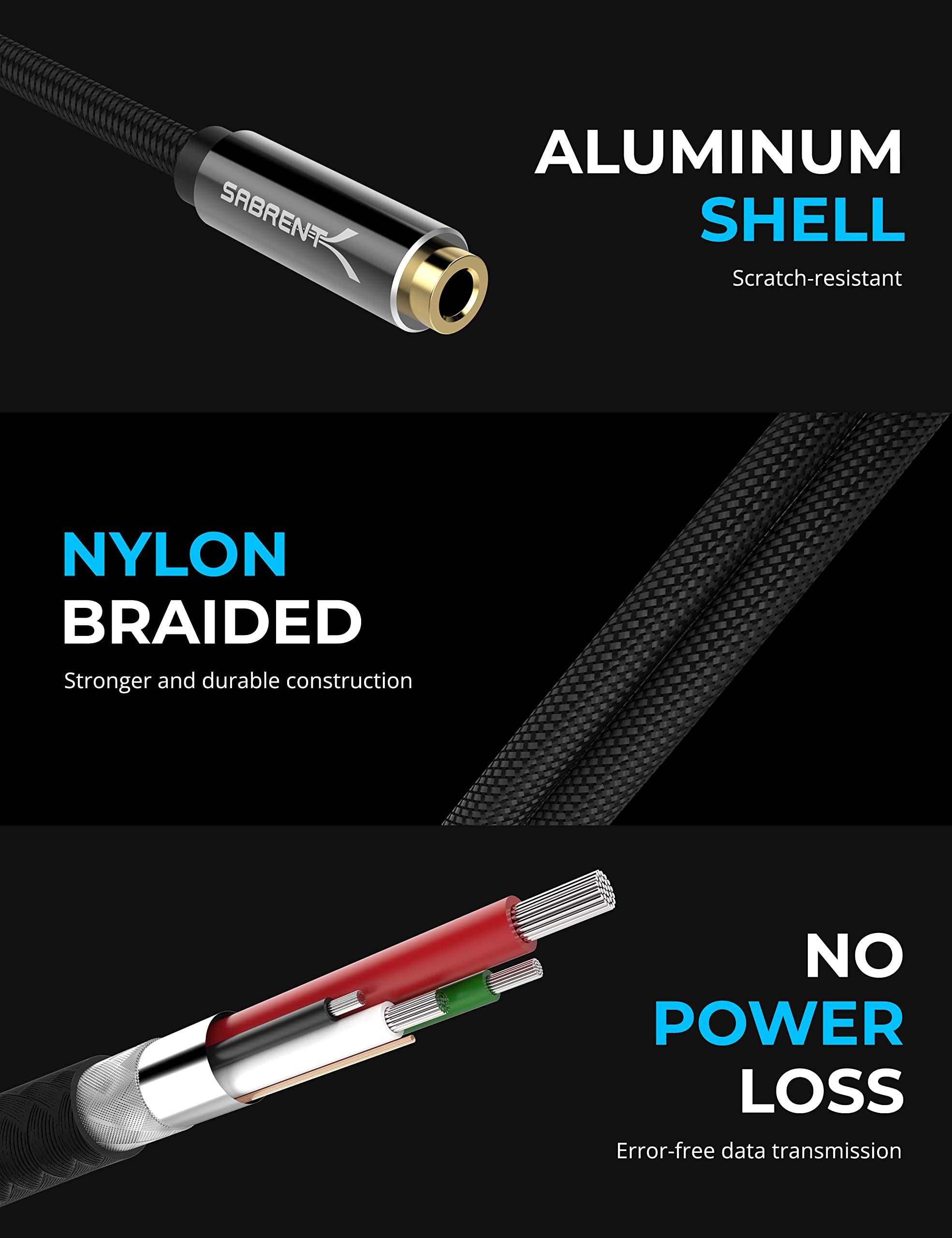 Foto 4 | Adaptador De Conector De Audio De Doble Función Usb Tipo A A 3.5 Mm - Venta Internacional.