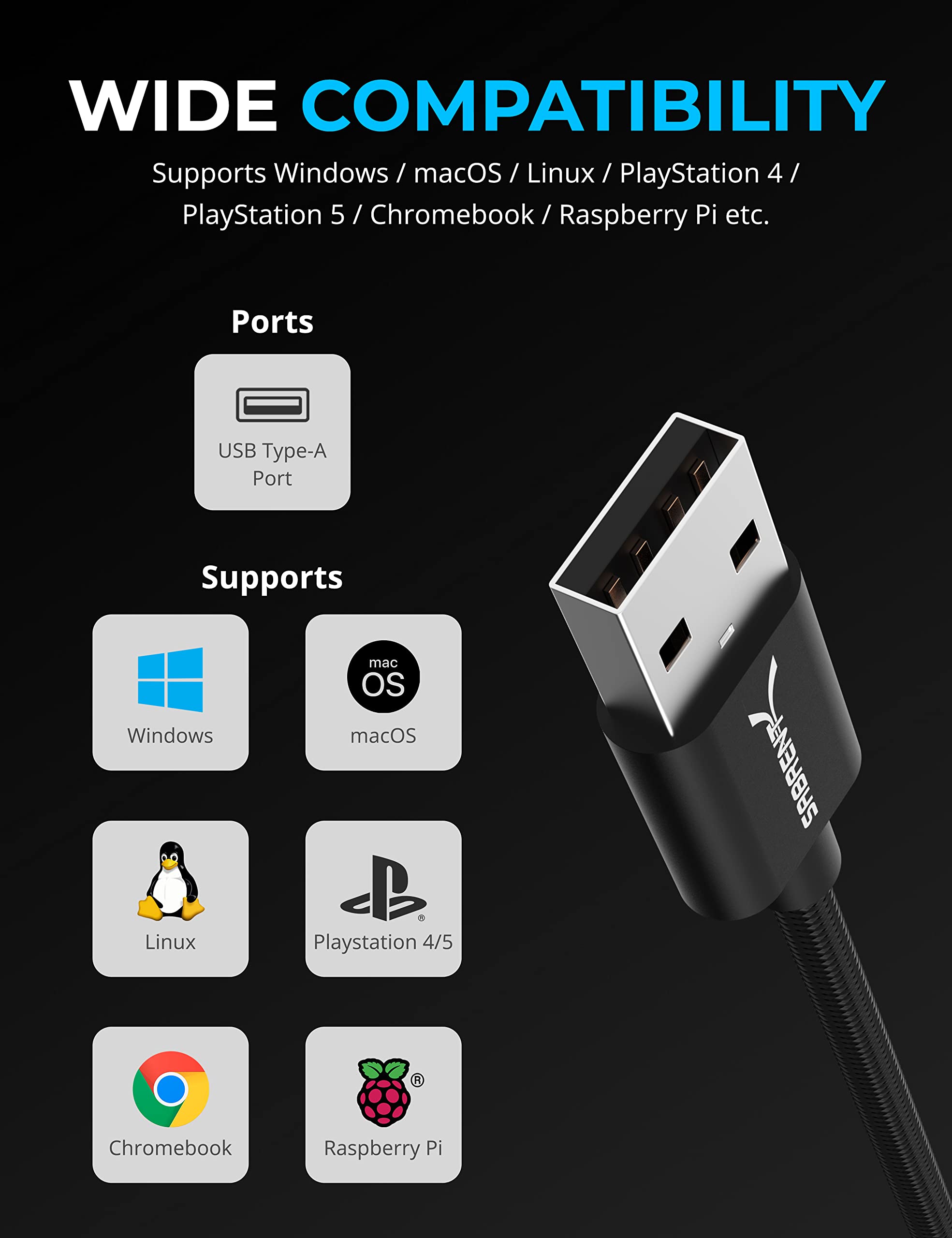Foto 6 pulgar | Adaptador De Conector De Audio De Doble Función Usb Tipo A A 3.5 Mm - Venta Internacional.