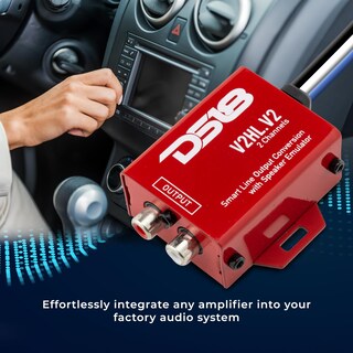 Foto 4 | Convertidor Hi/lo Ds18 V2hl.v2 De 2 Canales Con Emulador De Altavoz - Venta Internacional.