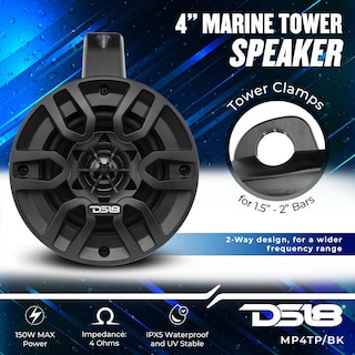 Foto 3 | Altavoces Marine Tower Ds18 Mp4tp.4a 4 600 W Con Amplificador - Venta Internacional.