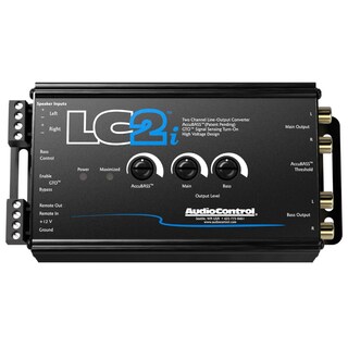 Foto 1 | Convertidor De Salida De Línea Audiocontrol Lc2i De 2 Canales Con Accubass - Venta Internacional.