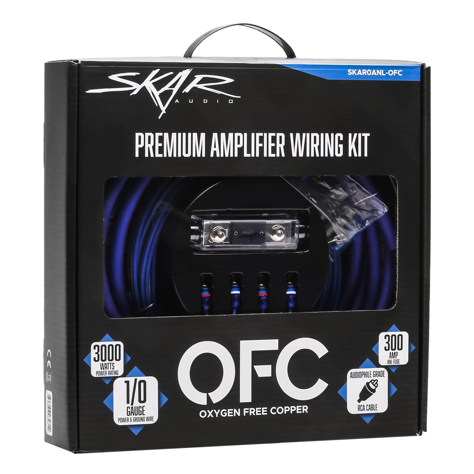 Foto 4 pulgar | Kit De Cableado Para Instalación De Amplificadores Skar Audio Skar0anl-ofc - Venta Internacional.