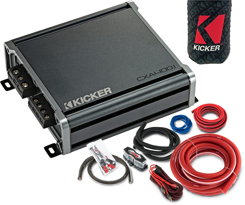 Amplificador Kicker Serie Cx Monobloque Clase D De 400 W Rms Con Kit - Venta Internacional.