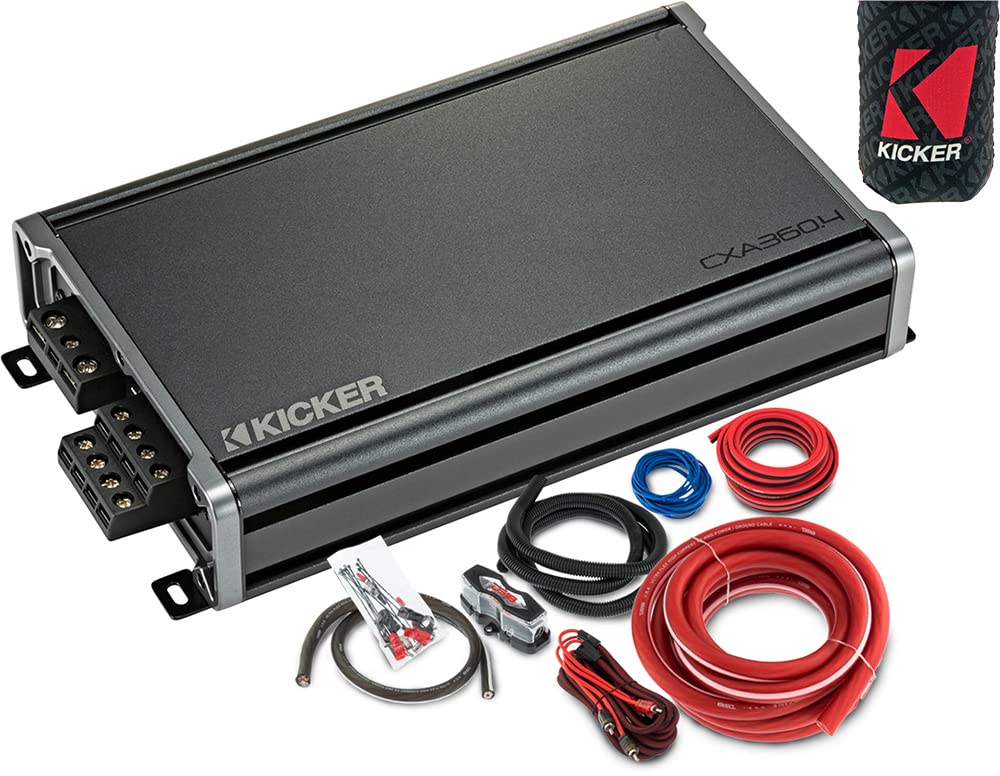 Amplificador Kicker Serie Cx 360w Rms Clase Ab De 4 Canales - Venta Internacional.